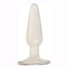 Butt Plug Clear Jelly Medium