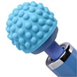 Wand Essentials Blue Massage Bumps Silicone Attachment