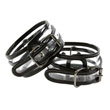 Bare Bondage Clear Vinyl Ankle Cuffs