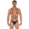 Leather Strappy Body Male